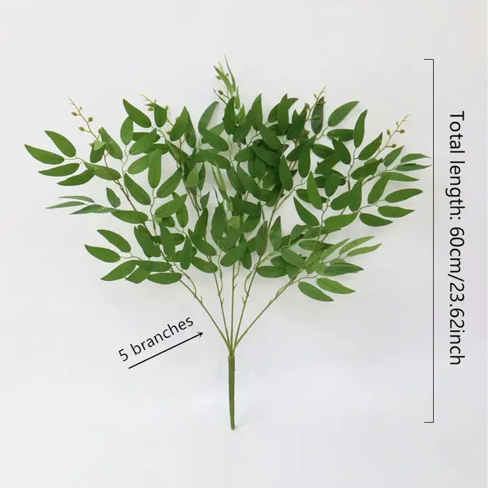 Feuilles de Saule Dorées Artificielles