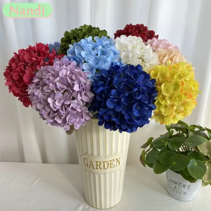 Macrophylla d'hortensia simulé unique