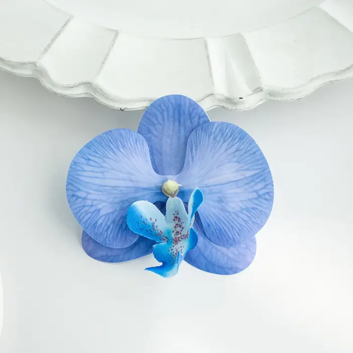 Orchidée papillon thaïlandaise, fleurs artificielles, articles de vente, accessoires de mariée pour 