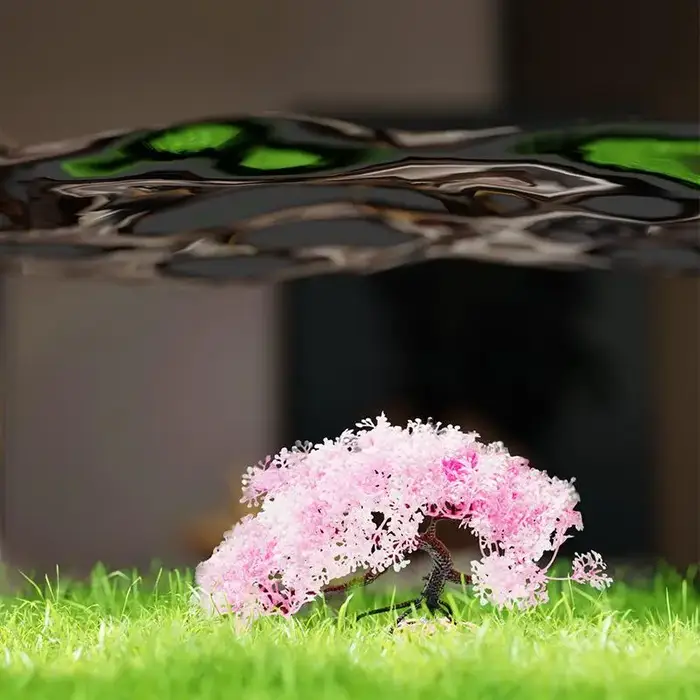 Nouveau arbre simulé décoration d'aquarium Aquarium plante en plastique Simulation artificielle plantes d'eau