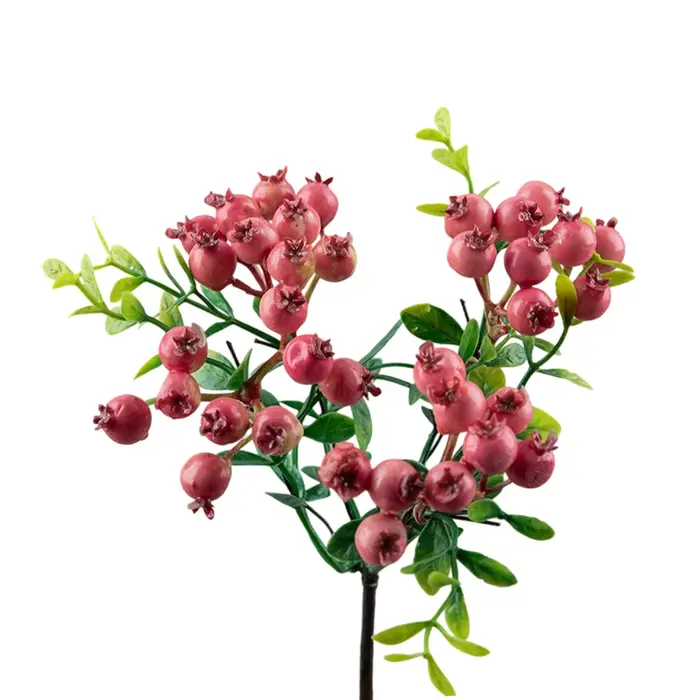 Arrangement de fleurs de baies artificielles