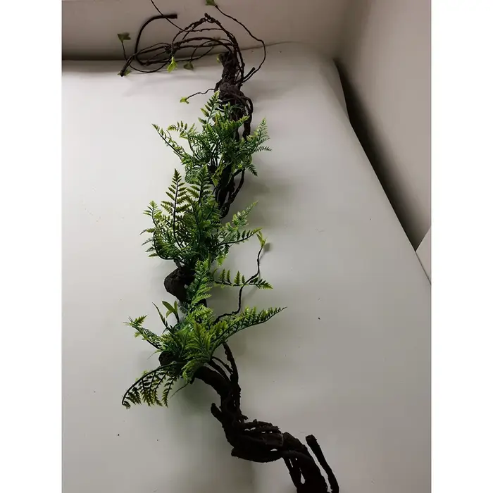 1.75 mètres vigne artificielle feuille verte Simulation Rose rotin plante branche décoration bureau 
