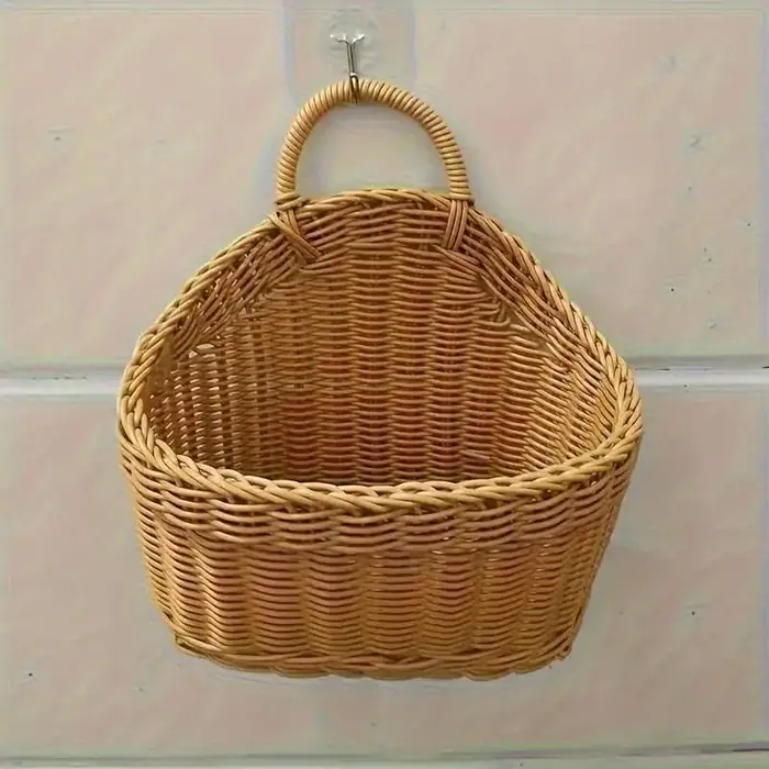 Panier de rangement tissé de Style ferme rustique