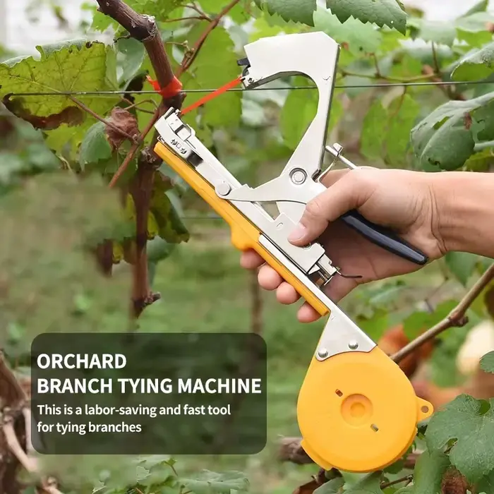 Machine à lier les branches de plantes, attacheuse de plantes de jardin, outil de ligature pour légumes hachés, tapener, outils de jardinage