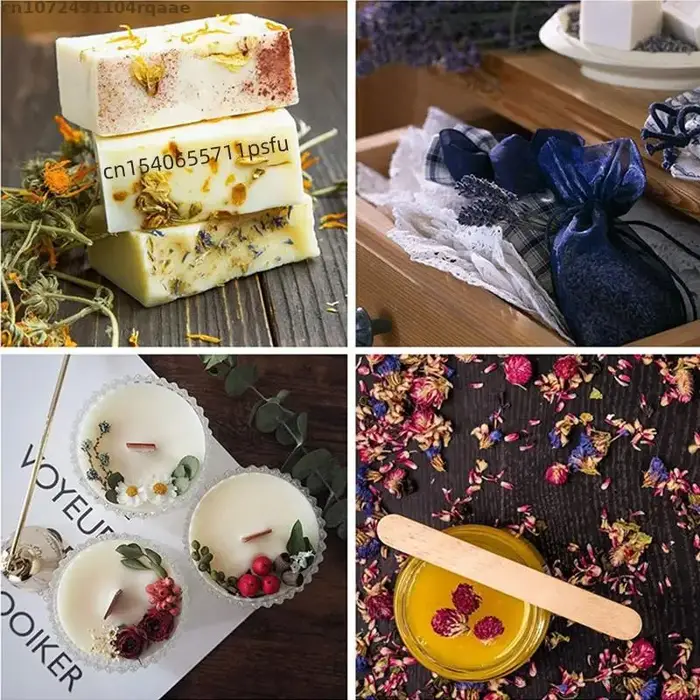Poudre de fleurs sèches 100 % naturelles | Essence végétale Pure