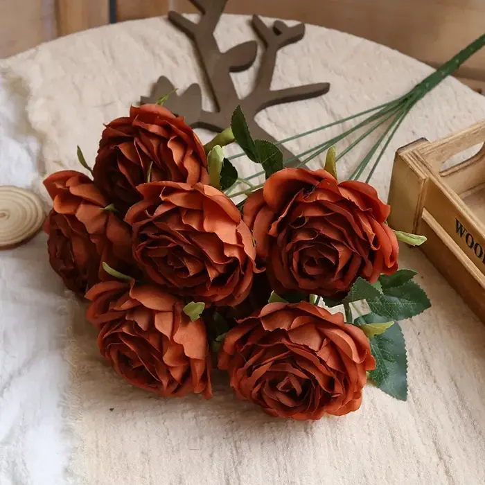 Bundle de fleurs artificielles à mille couches