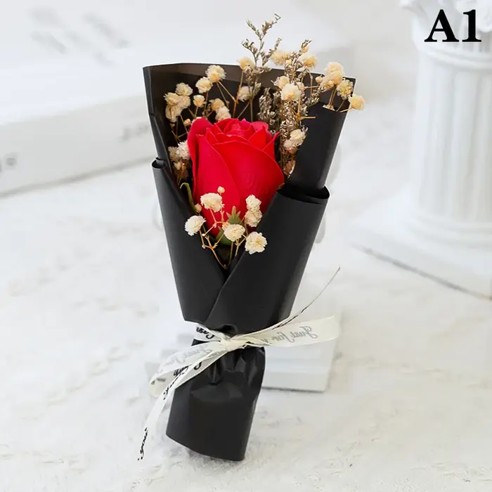 Mini petit bouquet de fleurs séchées, rose sèche, corps de bain, fournitures de décoration de fête, 
