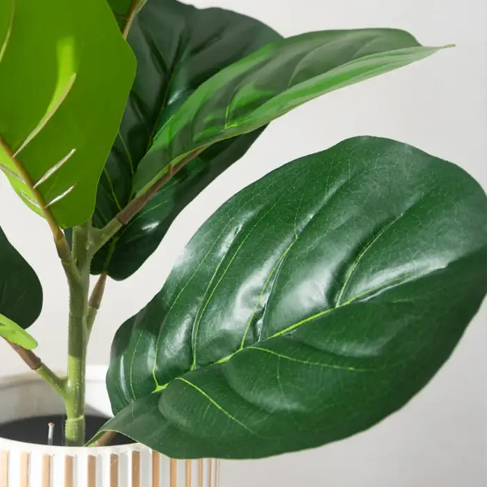 Faux arbre de Ficus artificiel de 38cm