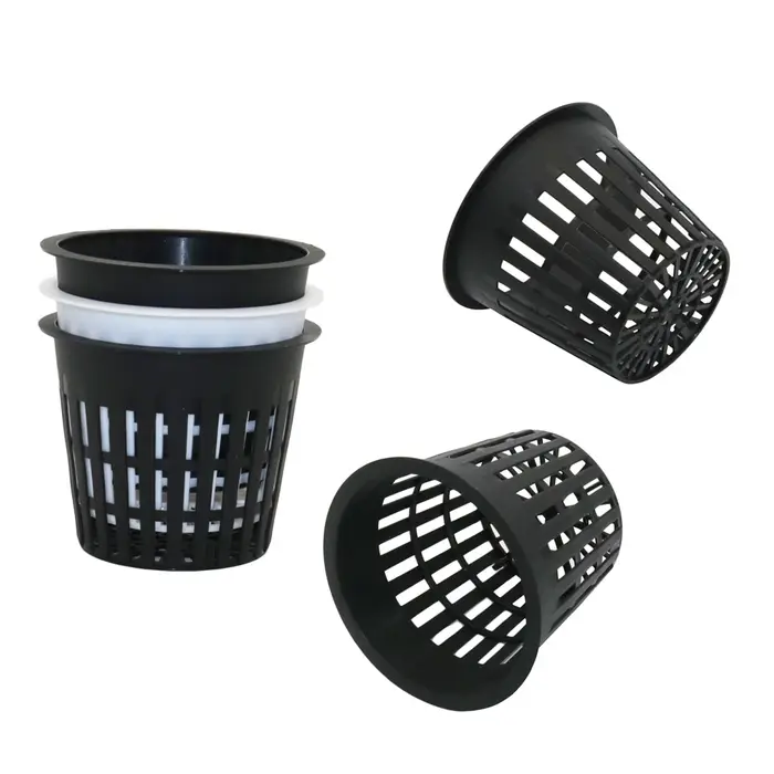 Pot en maille de colonisation hydroponique
