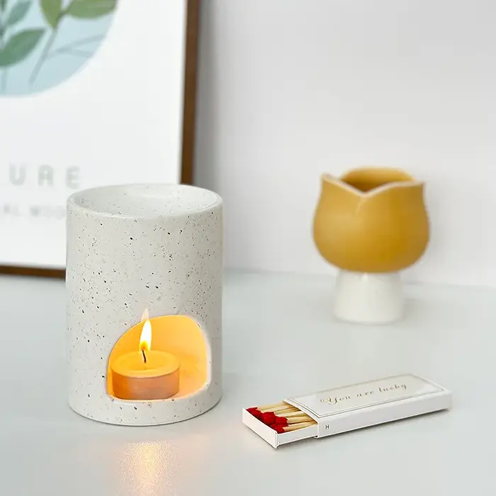 Poêle d'aromathérapie en céramique Simple