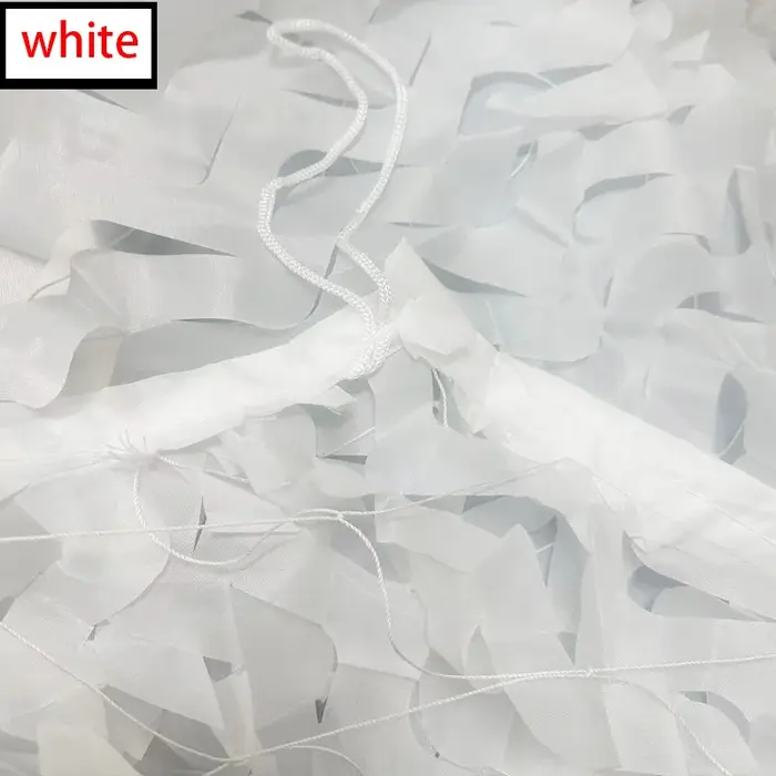 Nouveau désert de jungle de haute qualité blanc multi-tailles 4x5m adapté au filet de camouflage d'a