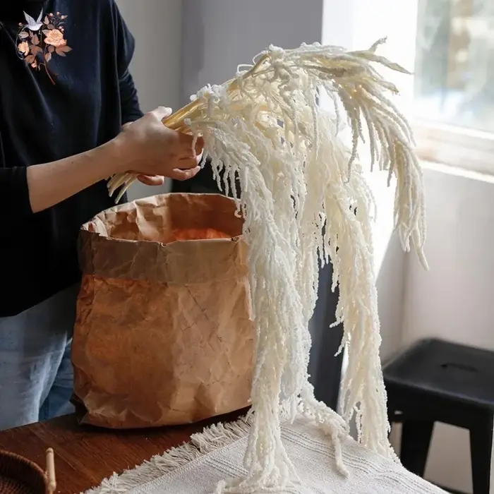 Amaranthus suspendu de fleurs séchées naturelles