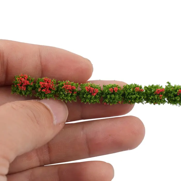 Ajoutez une touche de la nature à votre modèle de paysage avec des bandes d'arbustes mixtes de fleurs sauvages