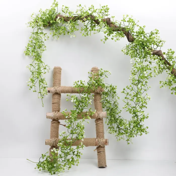 Guirlande de fleurs artificielles gypsophile