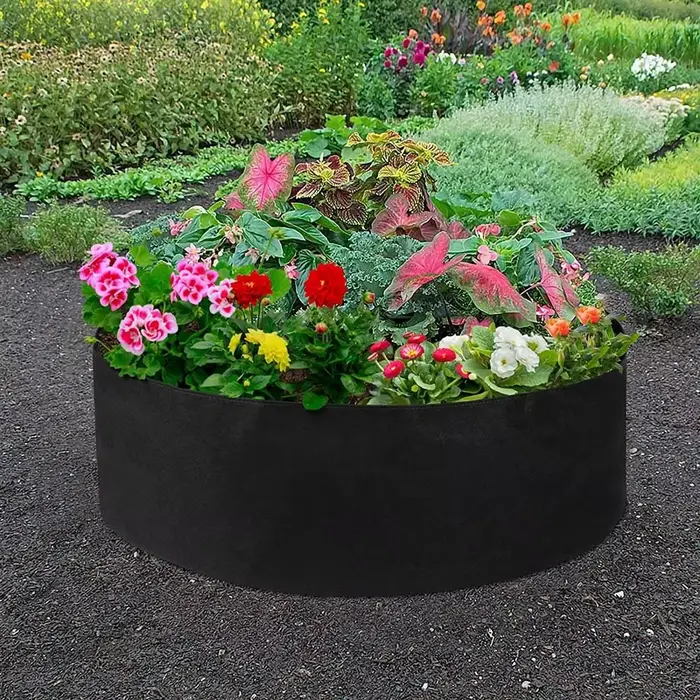 Récipient de plantation en feutre avec sac de jardin Foy, outils de jardin, 10 gallons, 30 gallons, 