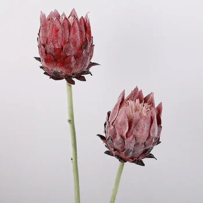 Artificielle haut de gamme unique nordique flocage artichaut fleur décoration de la maison accessoires de photographie