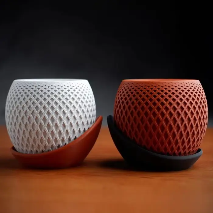 Pots d'orchidées imprimés en 3D