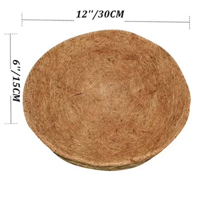 Coussin de cocotier en plastique pour Pot de fleur carré, mélange de jardinage, tapis de conception 