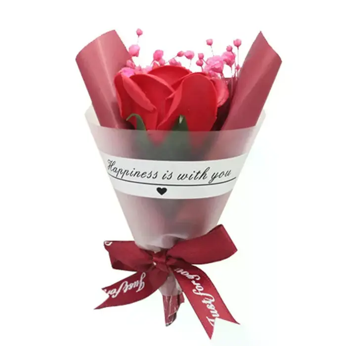Un bouquet de mini fleurs séchées naturelles