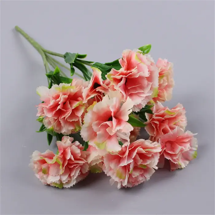 Bouquet de Œillets Artificiels en Soie pour la Fête des Mères