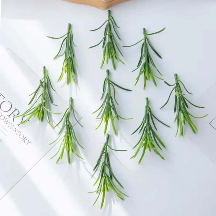Feuilles de plantes artificielles pour décoration de jardin