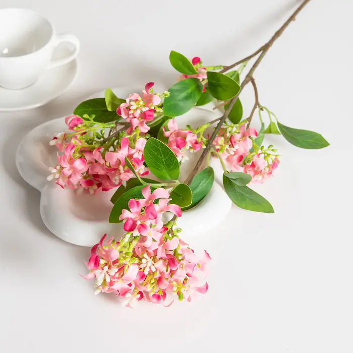Fleur artificielle soie lilas