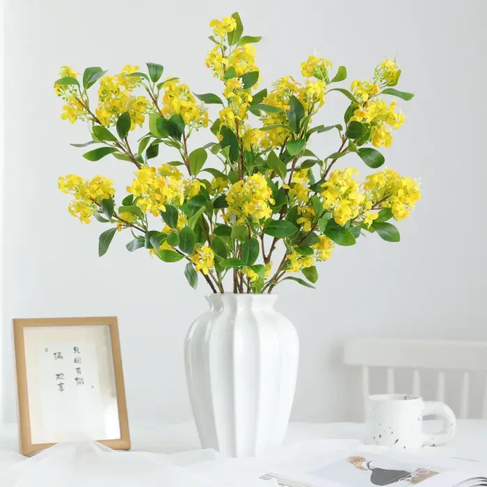 Simulation de fleurs Qianlixiang osmanthus sept liyang fausses