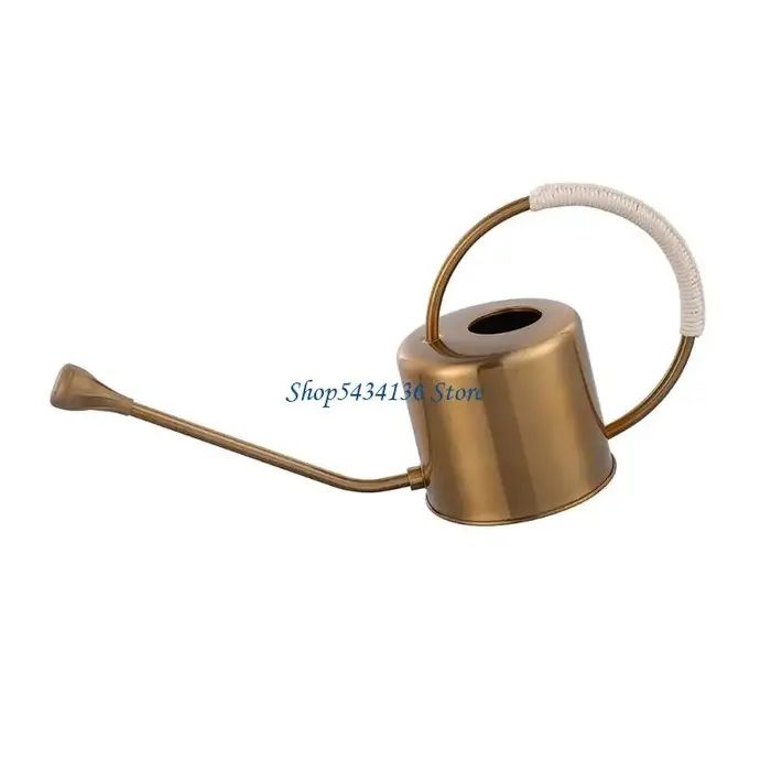 H7ED – petit arrosoir pour plantes d'intérieur, en acier inoxydable