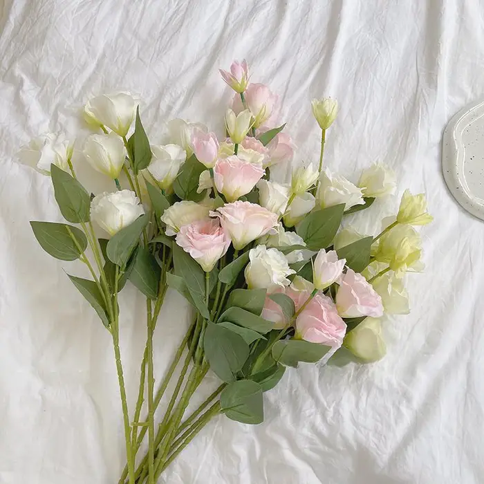 Grandes Fleurs Artificielles Eustoma GrandiThorum