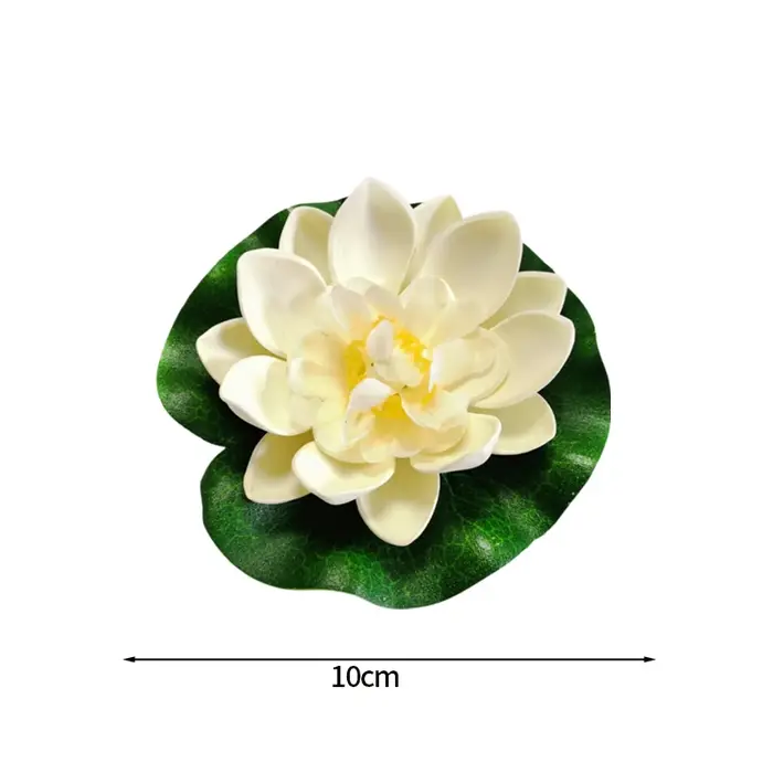 Fausse fleur de nénuphar en pot