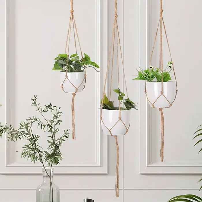 Corde tressée en macramé bricolage