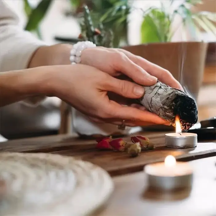 Bâtonnets de Sauge Blanche Naturelle pour Yoga