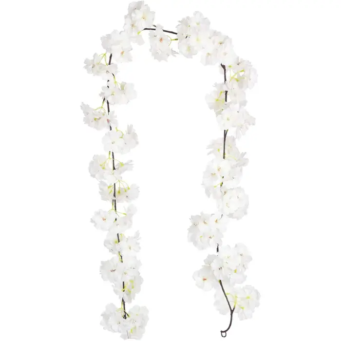 Guirlande de fleurs artificielles de cerisier pour mariage, jardin extérieur, arche de roses, décora