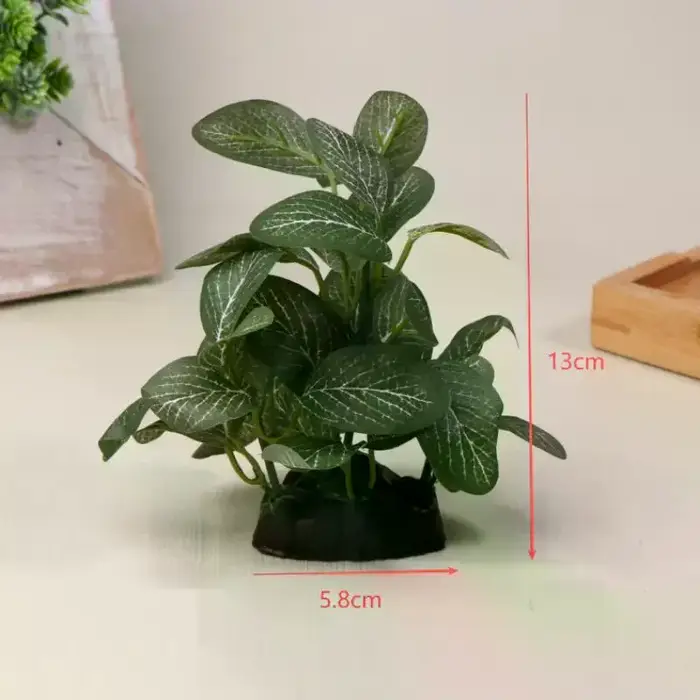 Plante artificielle en bois flotté pour décoration d'aquarium