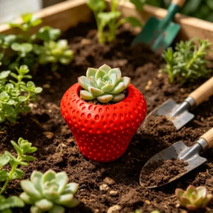 Pot de fleurs en plastique réaliste pour fruits et plantes, support de pot de fleurs autoportant, ananas imprimé en 3D, pour succulentes, décoration d'intérieur