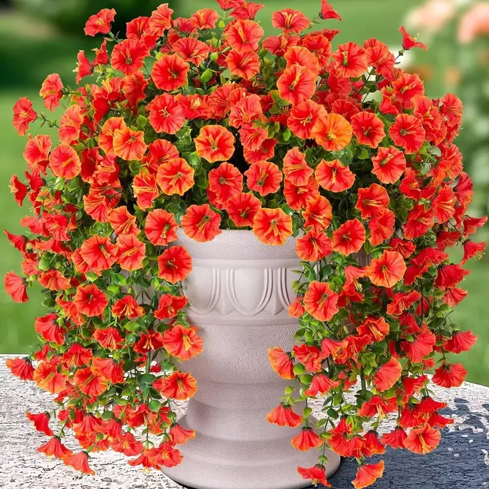 Guirlande de fleurs artificielles Morning Glory pour mariage
