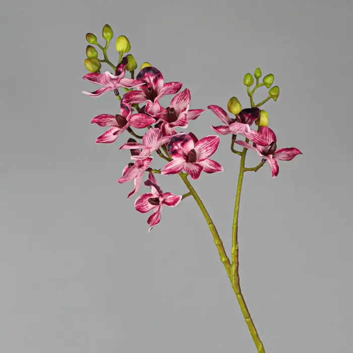 2 branches d'orchidées Phalaenopsis artificielles