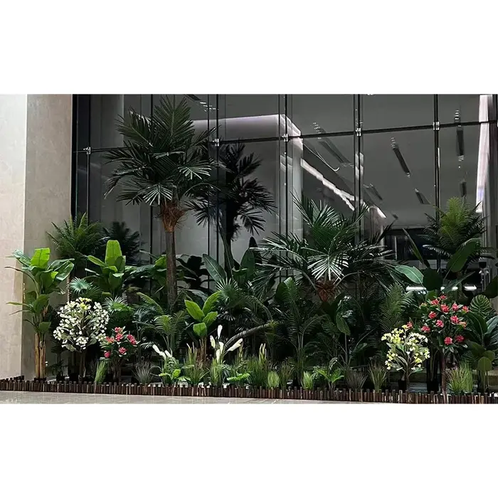 Simulation de plante verte