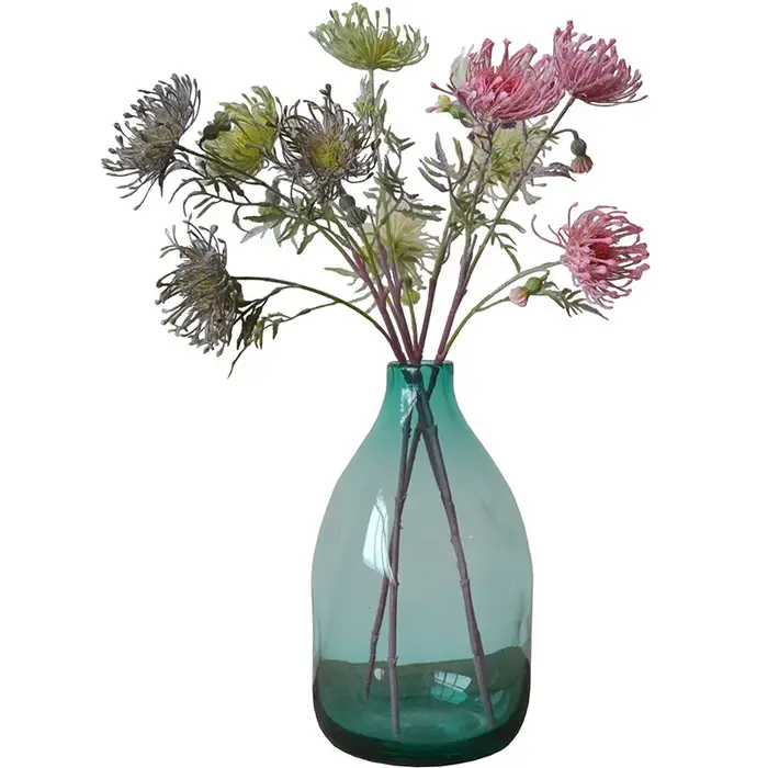 Fleurs Artificielles en Plastique Floquées