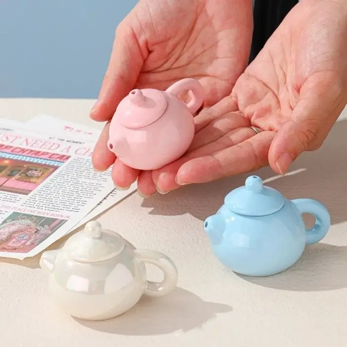 Théière en porcelaine à fleurs de 40 ml
