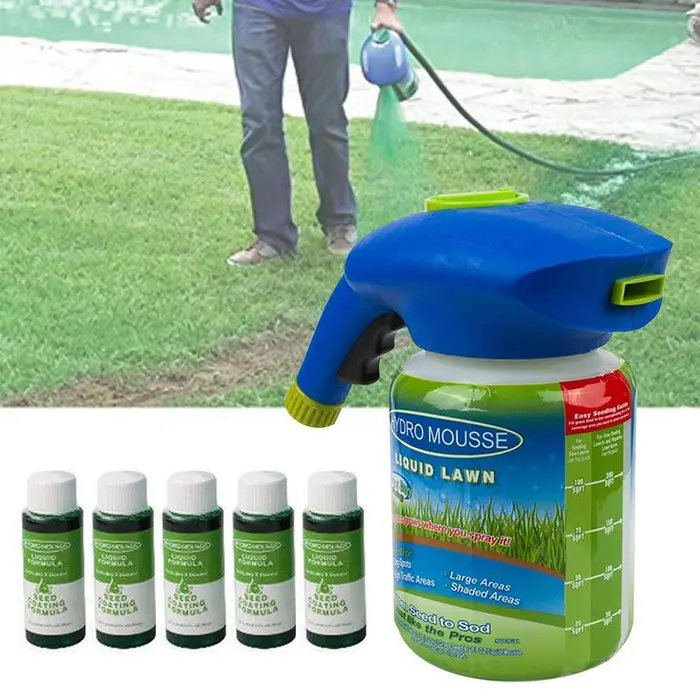 Pulvérisateur de graines d'herbe liquide pour gazon