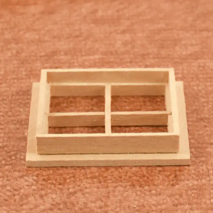 Meubles de maison à double fenêtre bricolage