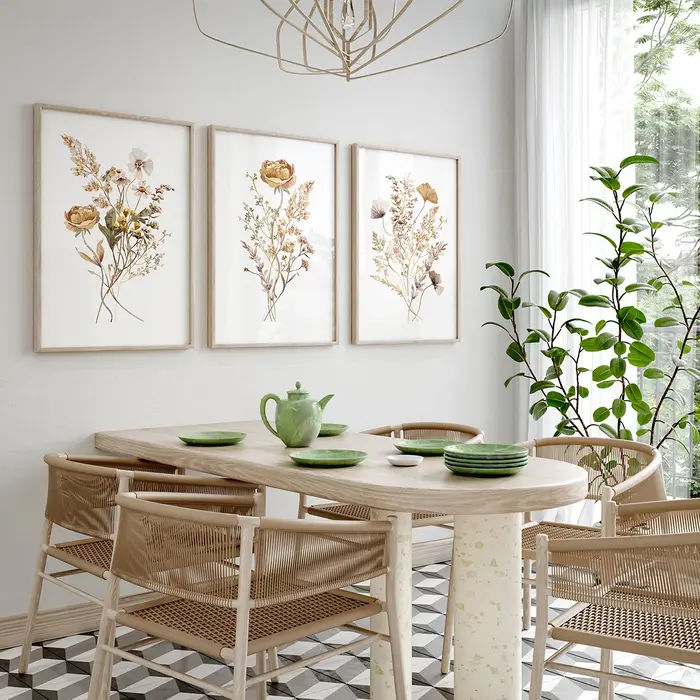 Ensemble d'affiches Boho