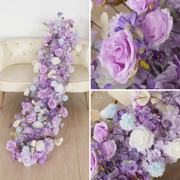 Uflower – fleurs artificielles violettes