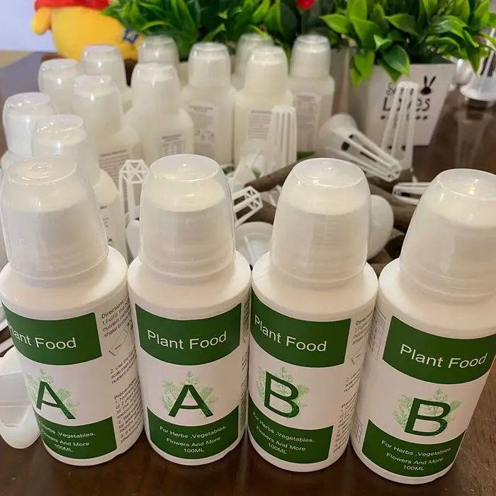 Aliments pour plantes, nutriments hydroponiques A et B pour plantes