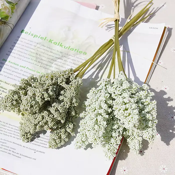 Ensemble de plantes à fleurs artificielles PE lavande