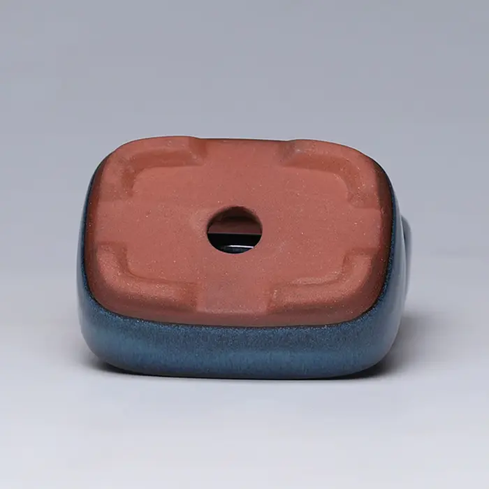 Pots de fleurs en céramique avec trou de vidange avec évent