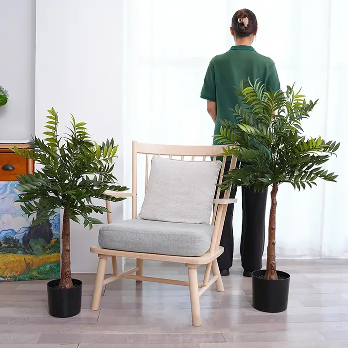 Grand Arbre Vert Artificiel de 2.16/2.98/3.74ft