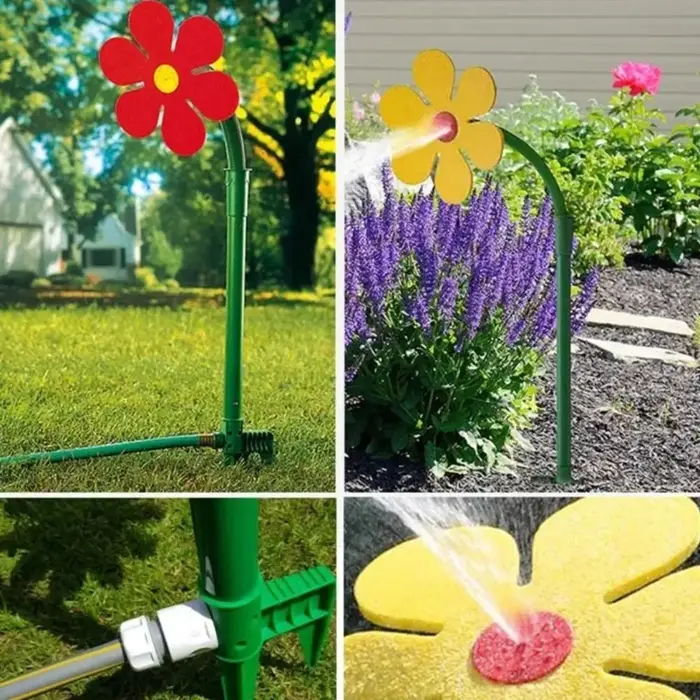 Arroseur de jardin créatif en forme de fleur