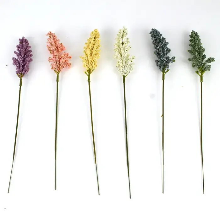 Fleurs artificielles PE lavande bon marché